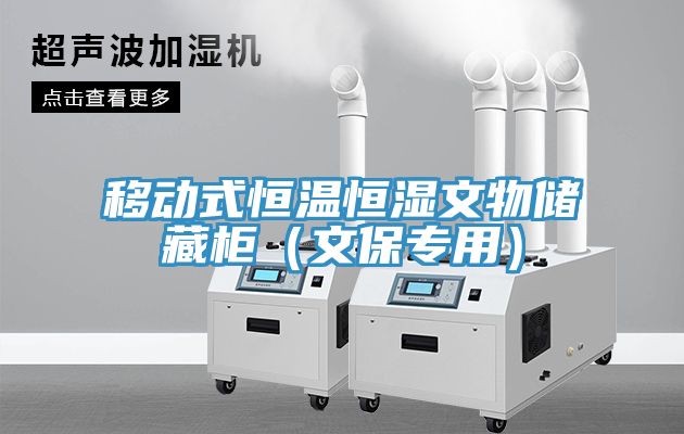 移動式恒溫恒濕文物儲藏柜(文保專用)