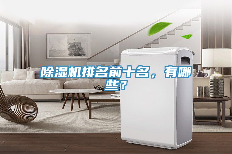 除濕機排名前十名，有哪些？